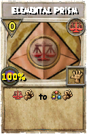 Wizard101 Balance spell card: Elemental Prism, Spell ID 4844