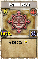 Wizard101 Balance spell card: Power Play, Spell ID 4904