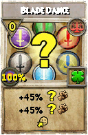 Wizard101 Balance spell card: Blade Dance, Spell ID 4911