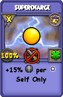 Wizard101 Storm spell card: Supercharge, Spell ID 4917