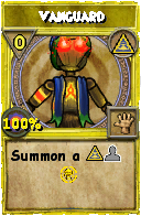 Wizard101 Myth spell card: Vanguard, Spell ID 4932
