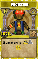 Wizard101 Myth spell card: Protector, Spell ID 4936