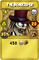 Wizard101 Death spell card: The Bonekeeper, Spell ID 4995