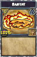 Wizard101 Shadow spell card: Banish!, Spell ID 4283