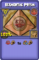 Wizard101 Balance spell card: Elemental Prism, Spell ID 4847