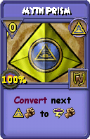 Wizard101 Myth spell card: Myth Prism, Spell ID 4621