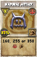 Wizard101 Balance spell card: Natural Attack, Spell ID 4106