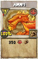 Wizard101 Balance spell card: Anubis, Spell ID 5032