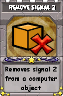 Wizard101 School 16 spell card: Remove Signal 2, Spell ID 5120