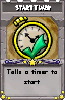Wizard101 School 16 spell card: Start Timer, Spell ID 5162