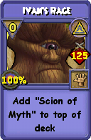 Wizard101 Myth spell card: Ivan's Rage, Spell ID 5171