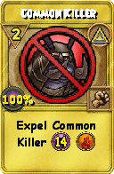 Wizard101 Myth spell card: Common Killer, Spell ID 5273