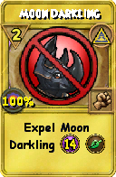Wizard101 Myth spell card: Moon Darkling, Spell ID 5314