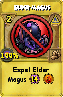 Wizard101 Myth spell card: Elder Magus, Spell ID 5323