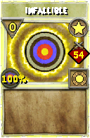 Wizard101 Star spell card: Infallible, Spell ID 5340