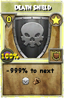 Wizard101 Star spell card: Death Shield, Spell ID 5457