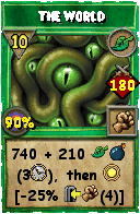 Wizard101 Life spell card: The World, Spell ID 5463