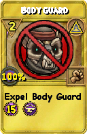 Wizard101 Myth spell card: Body Guard, Spell ID 5546