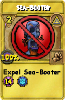 Wizard101 Myth spell card: Sea-Booter, Spell ID 5551