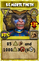 Wizard101 Myth spell card: Le Morte Thoth, Spell ID 5678