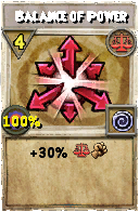 Wizard101 Balance spell card: Balance of Power, Spell ID 5724