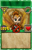 Wizard101 Life spell card: Mysterious Werewolf - Mass Pigsie, Spell ID 5749