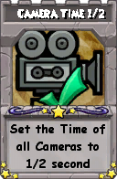 Wizard101 School 16 spell card: Camera Time 1/2, Spell ID 5781