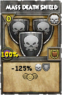 Wizard101 Death spell card: Mass Death Shield, Spell ID 5810