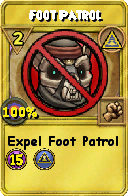 Wizard101 Myth spell card: Foot Patrol, Spell ID 5857