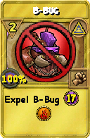 Wizard101 Myth spell card: B-Bug, Spell ID 5873
