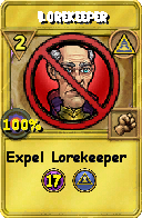 Wizard101 Myth spell card: Lorekeeper, Spell ID 5901