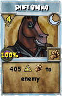 Wizard101 Moon spell card: Shift Otomo, Spell ID 5930