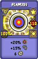 Wizard101 Star spell card: Flawless, Spell ID 5943