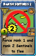 Wizard101 Fishing spell card: Banish Sentinels 2, Spell ID 5026