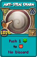 Wizard101 Shadow spell card: Anti-Steal Charm, Spell ID 5719