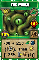 Wizard101 Life spell card: The World, Spell ID 5464