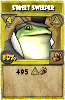 Wizard101 Myth spell card: Street Sweeper, Spell ID 6003