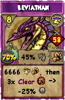 Wizard101 Storm spell card: Leviathan, Spell ID 6082