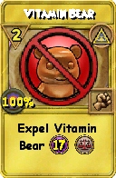 Wizard101 Myth spell card: Vitamin Bear, Spell ID 6108