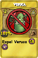 Wizard101 Myth spell card: Veruca, Spell ID 6193
