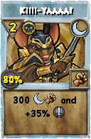 Wizard101 Moon spell card: Kiiii-yaaaa!, Spell ID 6194