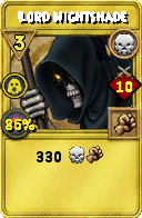 Wizard101 Death spell card: Lord Nightshade, Spell ID 6575