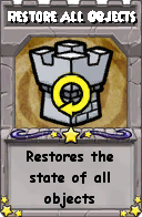Wizard101 School 16 spell card: Restore All Objects, Spell ID 6612