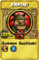 Wizard101 Myth spell card: Kuchisaki, Spell ID 6645