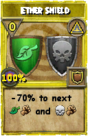 Wizard101 Myth spell card: Ether Shield, Spell ID 6654