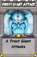 Wizard101 School 16 spell card: Frost Giant Attack, Spell ID 6662
