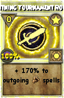 Wizard101 Star spell card: Lightning Tournament Round 1, Spell ID 6823