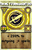 Wizard101 Star spell card: Lightning Tournament Round 1, Spell ID 6852