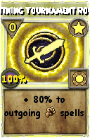 Wizard101 Star spell card: Lightning Tournament Round 1, Spell ID 6458