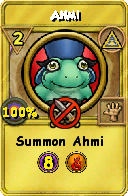 Wizard101 Myth spell card: Ahmi, Spell ID 7045